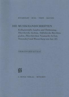 Kataloge Bayerischer Musiksammlungen 10 
