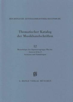 KBM 14/12 Signaturen - Mus. ms. Autoren Q-Z 