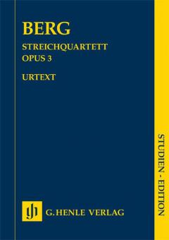 Streichquartett op. 3 