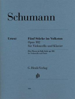 5 Stücke im Volkston op. 102 