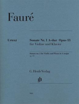 Sonate Nr. 1 A-dur Op. 13 