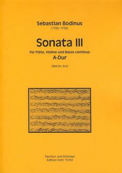 Sonata III A-Dur 