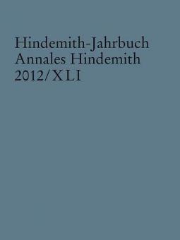 Hindemith-Jahrbuch 41 