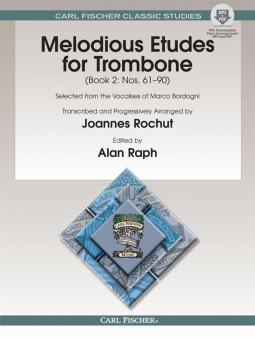 Melodious Etudes For Trombone 2 