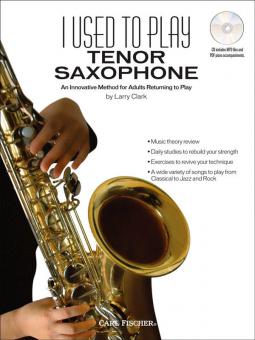 I Used To Play Tenor Saxophone 