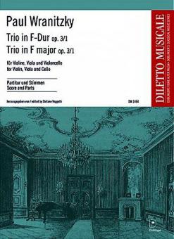 Trio in F-Dur op. 3/1 