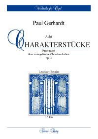 Acht Charakterstücke op. 3 