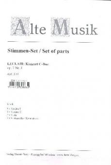 Konzert für Flöte (Oboe/Violine), Streicher und Continuo 