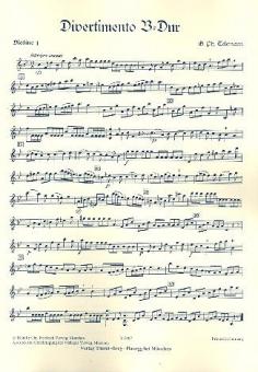 Zwei Divertimenti für Streichorchester und Cembalo Nr. 2 