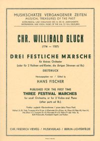 Drei festliche Märsche für kleines Orchester 