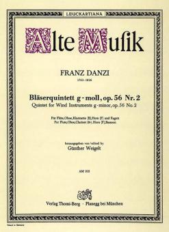 Quintett g-moll op. 56/2 