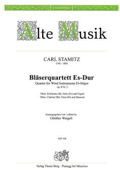 Bläserquartett Es-Dur op. 8 Nr. 2 