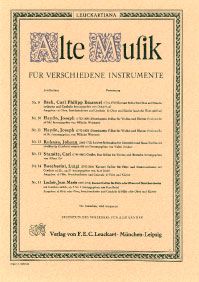 Leichte Suitensätze für Unterricht und Haus 