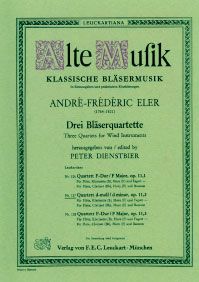 Bläserquartett d-moll op. 11 Nr. 2 