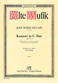 Konzert für Flöte (Oboe/Violine), Streicher und Continuo 