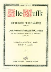 Quatre Suites de Pièces de Clavecin op. 59 