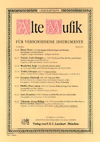 Concerto für Flöte (Oboe d'amore), Streicher und Basso continuo 