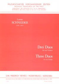 Drei Duos op. 4 