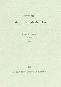 In dich hab ich gehoffet, Herr, Kleine Choralpartita 