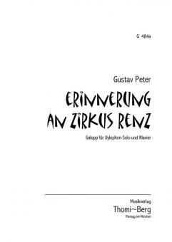 Erinnerung an Zirkus Renz 