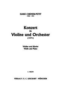 Konzert für Violine und Orchester 