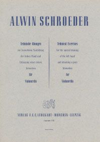 Technische Übungen zur besonderen Ausbildung der linken Hand 