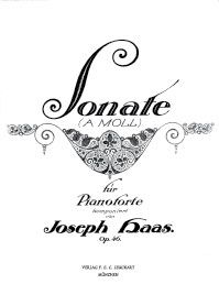 Sonate a-Moll op. 46 
