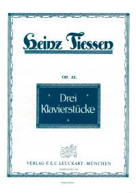 Drei Klavierstücke 