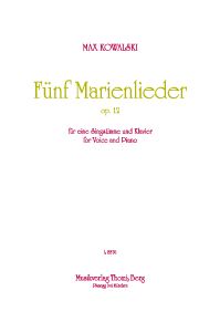 Fünf Marienlieder 