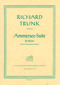 Ammersee-Suite op. 85 