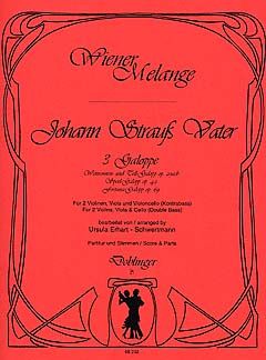 3 Galoppe für Streichquartett 