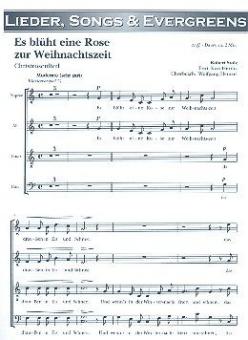Es blüht eine Rose zur Weihnachtszeit 