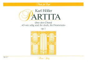 Partita über den Choral 'O wie selig seid ihr doch, ihr Frommen' 