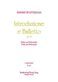 Introduzione e Balletto op. 35 