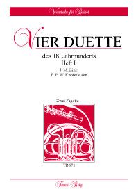 Vier Duette des 18. Jahrhunderts Heft 1 