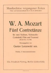 Fünf Contretänze KV 609 