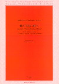 Ricercare aus dem 'Musikalischen Opfer' 