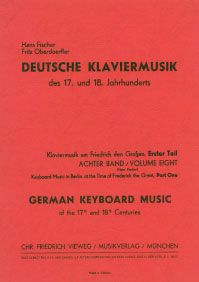 Klaviermusik um Friedrich den Großen (I) 