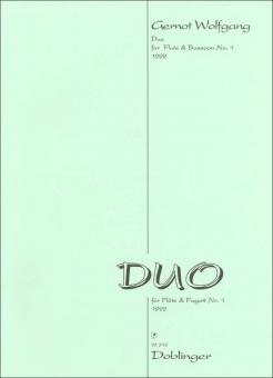 Duo No. 1 (1992) für Flöte und Fagott 