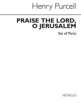Praise The Lord, O Jerusalem 