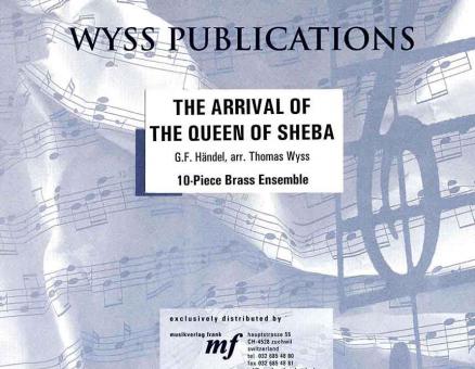 Arrival Of The Queen Of Sheba 