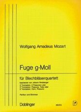 Fuge g-moll KV 401 für Blechbläser 