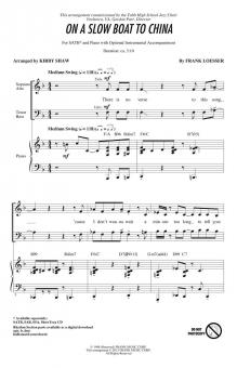 On A Slow Boat To China 