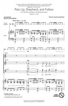 Rise Up, Shepherd, And Follow 