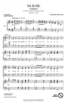 Deck The Halls (Variations) Standard