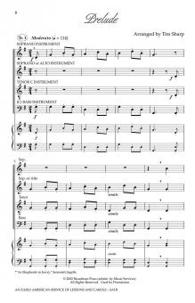 An Early American Service Of Lessons And Carols 