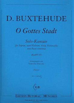 O Gottes Stadt BuxWV 87 