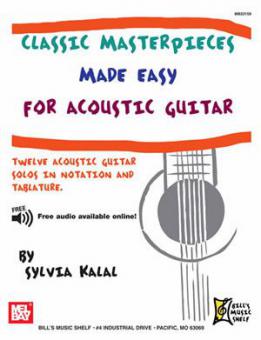 Classic Masterpieces Made Easy For Acoustic Guitar 