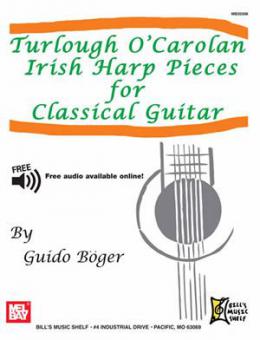 O'Carolan Irish Harp Pieces For Classical Guitar 