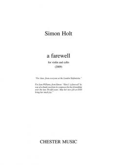 A Farewell 